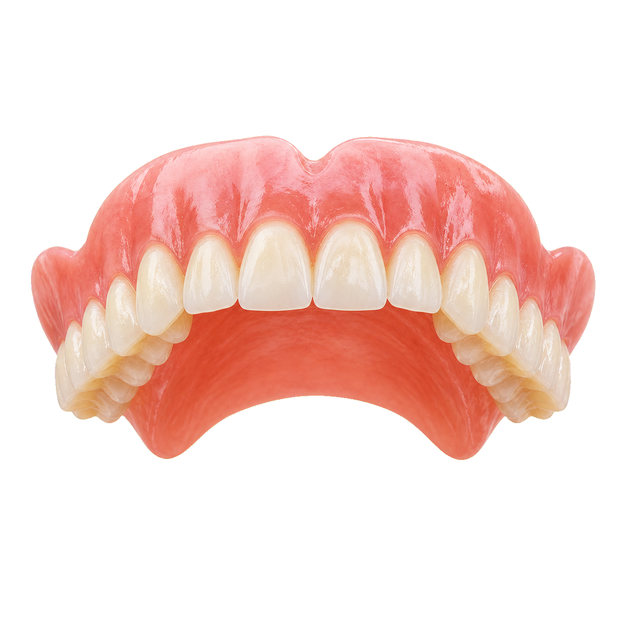 Parte superior de prótese dentária
